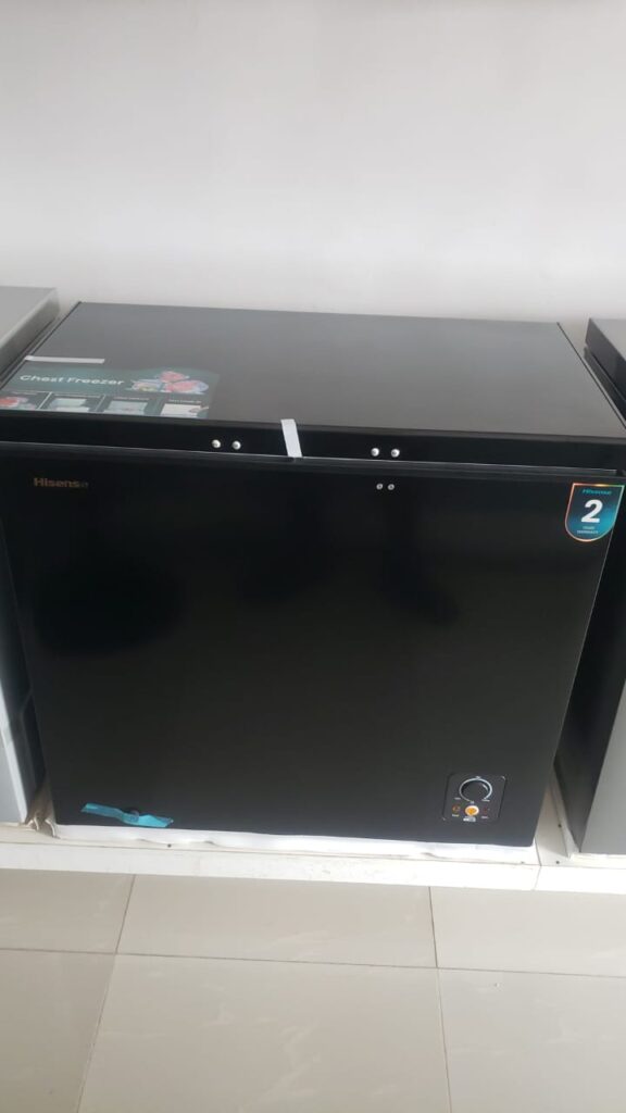 189L Hisense Chest Freezer. Black Color