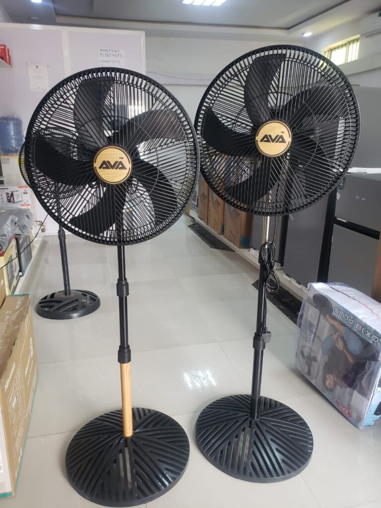 18 Inches Ava Standing fans. Black Color