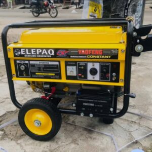 4.5Kva Elepaq Key Starter Generator with Wheels and Handle. SV6800E2
