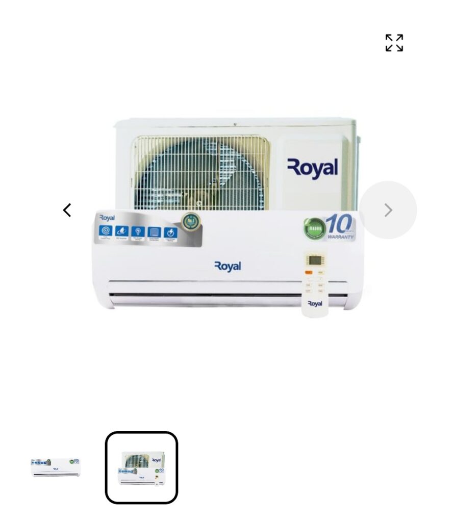 Royal 1hp Inverter AC