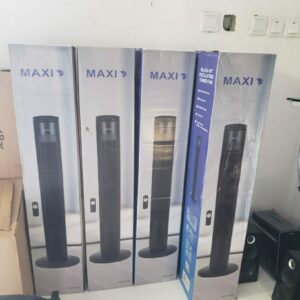 Maxi Tower fan. Black color